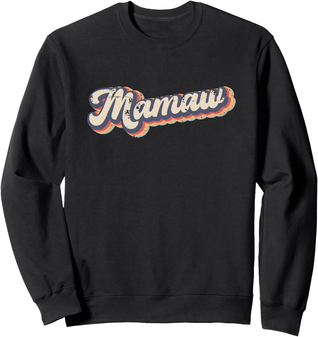 Mamaw Vintage Rainbow Sweatshirt