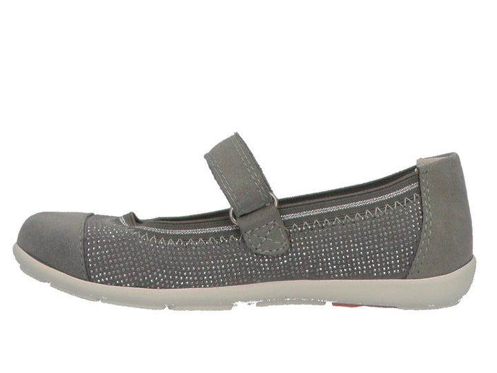 Lurchi Mädchen 74l1253001 Flat Sandal, Grau