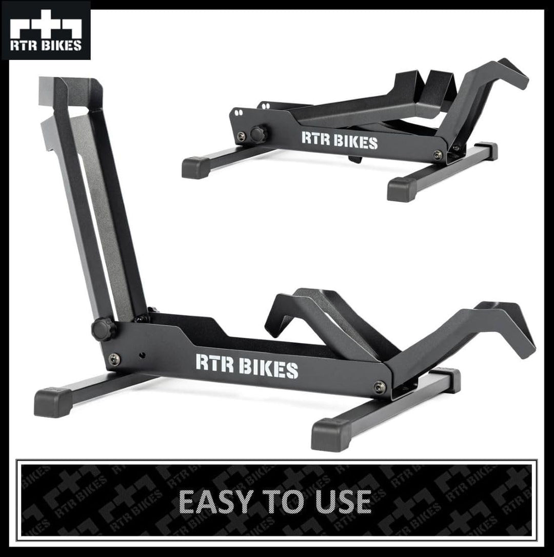 RTR BIKES Brutus Professional Freistehender Fahrradständer ohne Befestigung - Ideal für Ihre Garage,