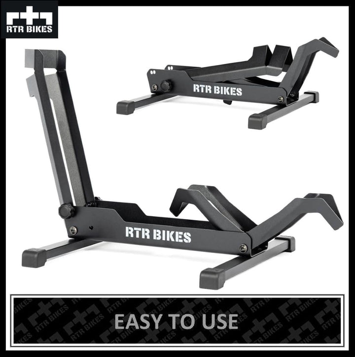 RTR BIKES Brutus Professional Freistehender Fahrradständer ohne Befestigung - Ideal für Ihre Garage,