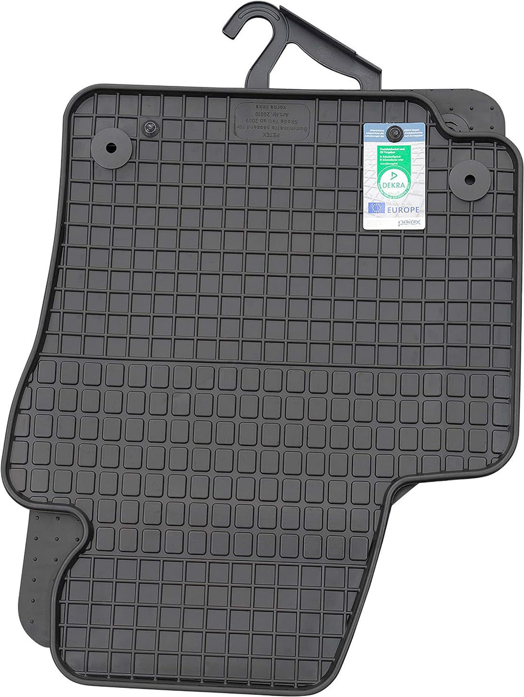 Petex 20010 Gummimatte 4-Teilig, Anzahl 4