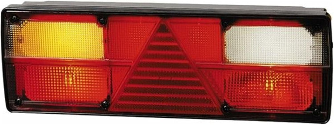 HELLA - Heckleuchte - EasyConn I - Glühlampe - 24V - Anbau/geschraubt - Lichtscheibenfarbe: mehrfarb