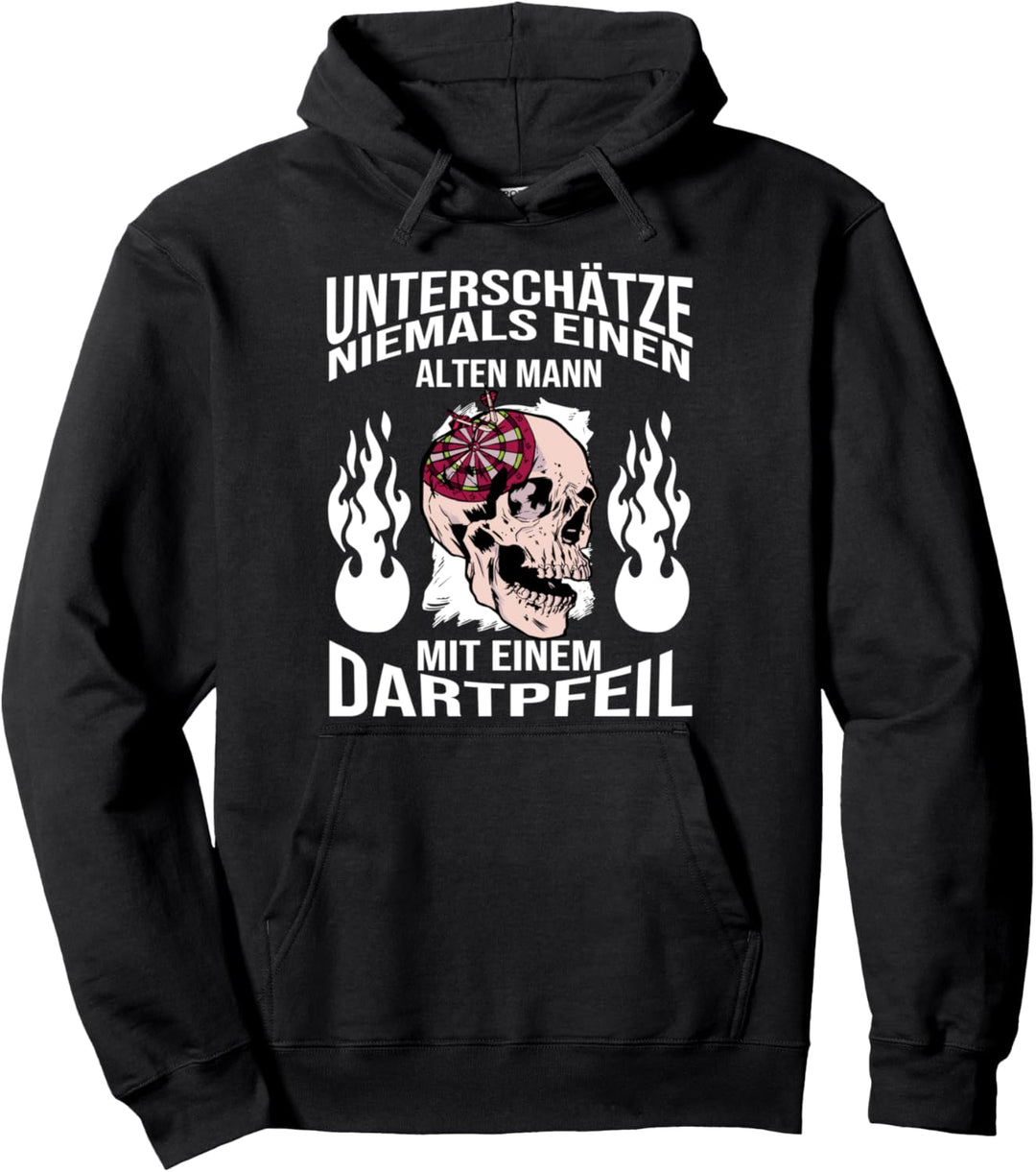 Dart Darts Dartspiel Dartpfeil Einhundertachtzig Pullover Hoodie
