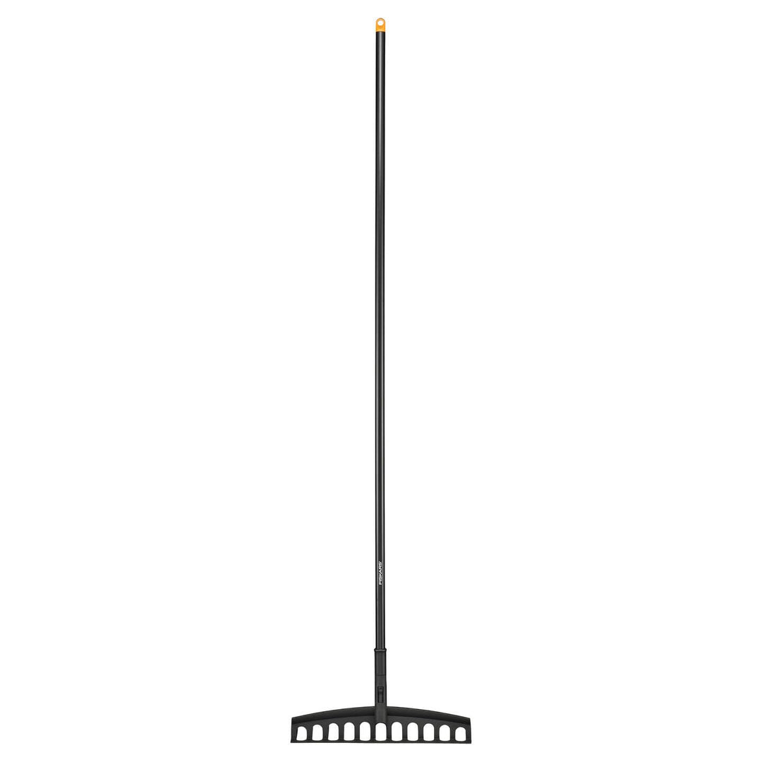 Fiskars Universal-Gartenrechen mit 12 gebogenen Zinken, Breite: 41 cm, glasfaserverstärkter Kunststo