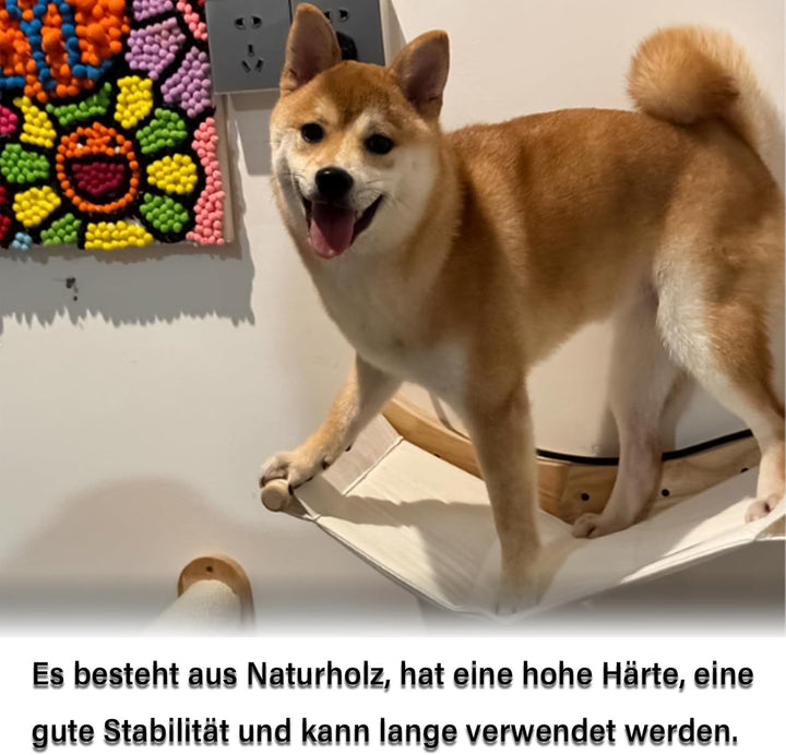 Christmas Katzen Hängematte Weihnachten Wandregale Haustier Wandhängematte Comfy Wandbett Wandmöbel