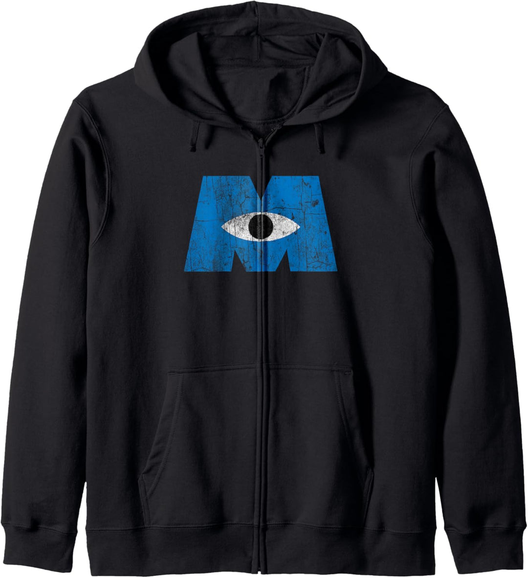 Disney Pixar Monsters Inc. Eye Logo Kapuzenjacke