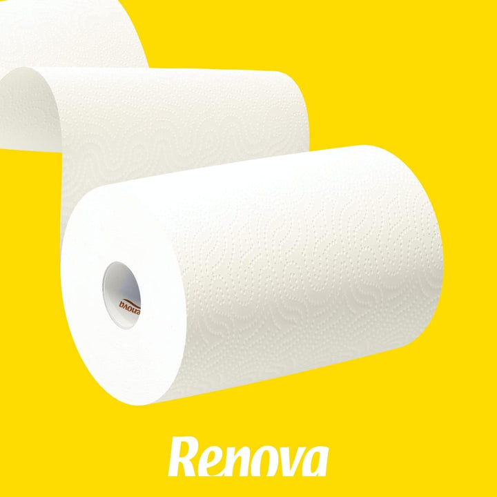 Renova Max Absoption XXL, 24 Rollen, entspricht 48 Standard-Rollen, dekoriert mit Rollen, maximale S