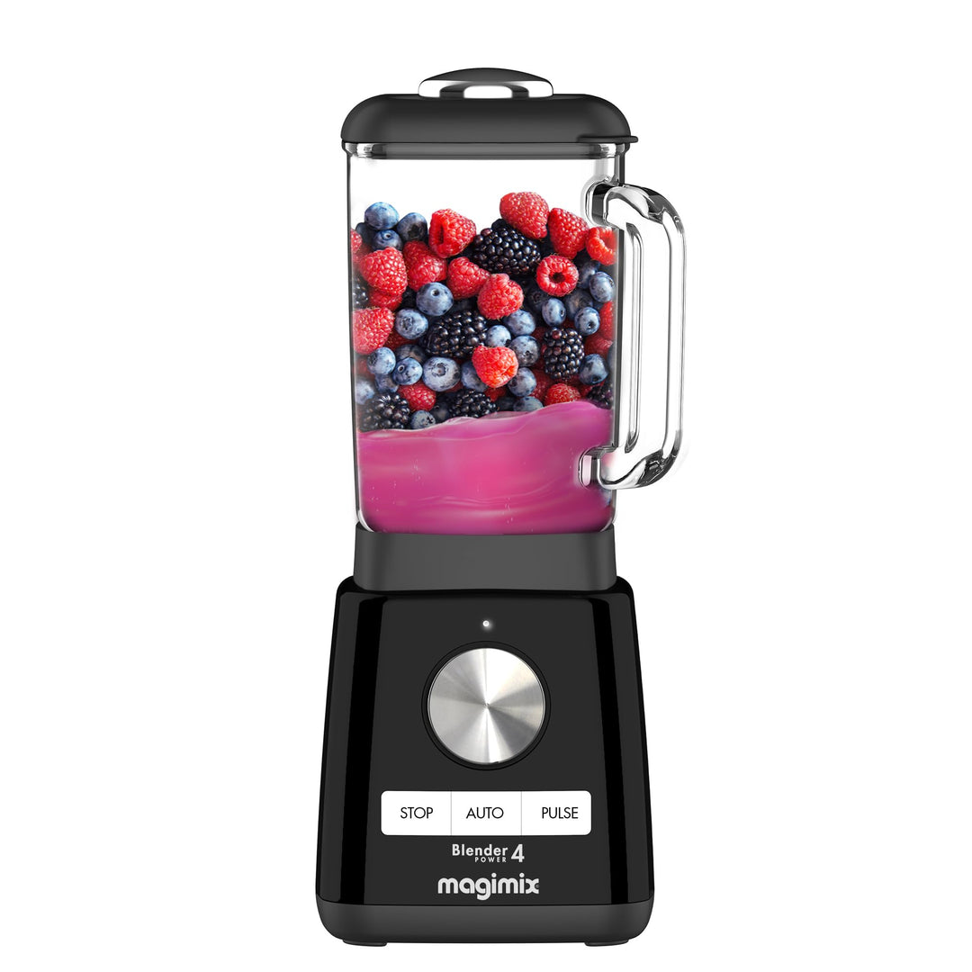 Magimix Power Blender schwarz 33 cm (Tiefe) x 40 cm (Breite) x 22 cm (Höhe) Schwarz, 33 cm (Tiefe) x