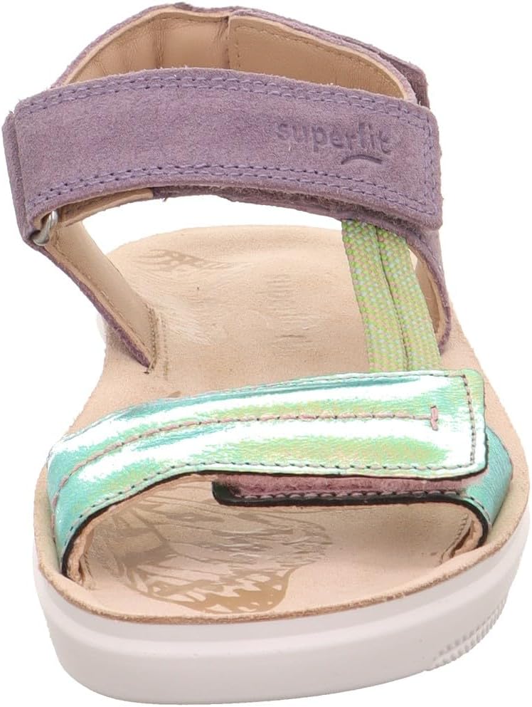Superfit Mädchen Paloma Sandale 31 EU Weit Lila 8500, 31 EU Weit Lila 8500