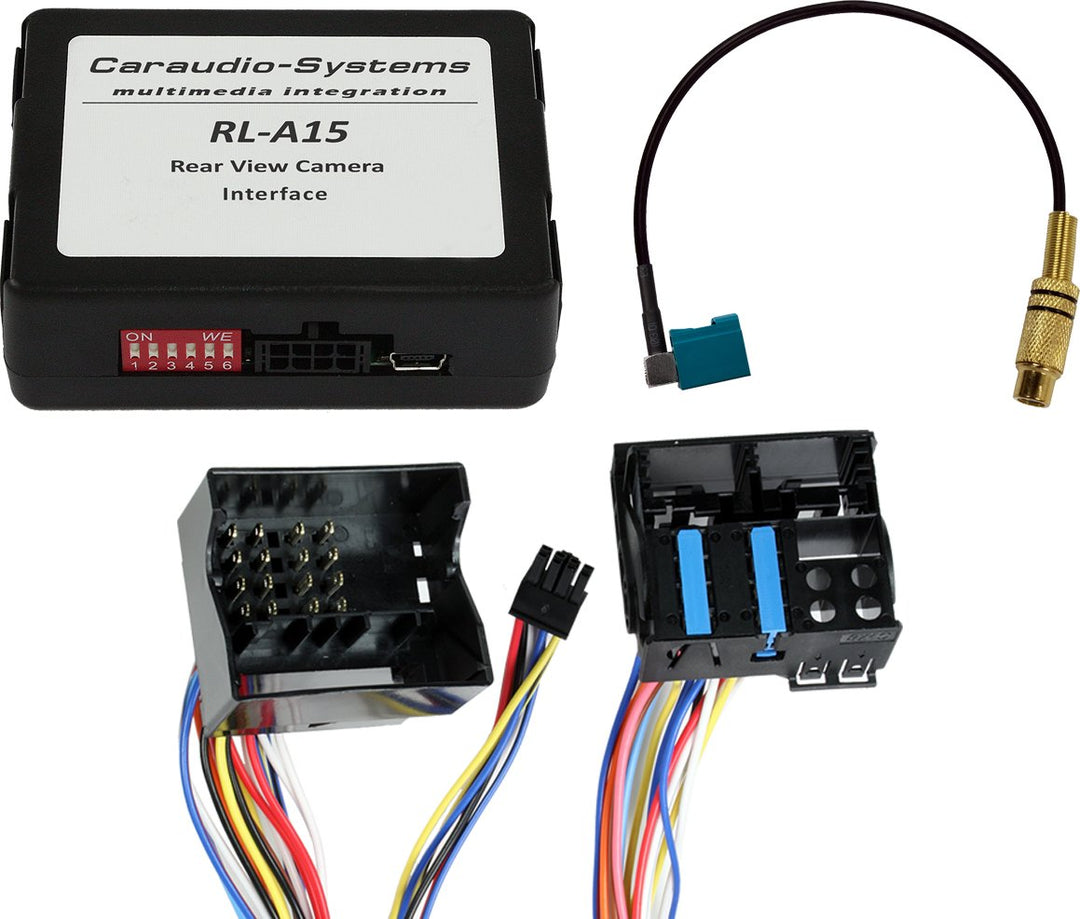Rückfahrkamera Nachrüstung Interface passend für Mercedes Benz Vito W447 mit Audio 15 schwarz/Silber