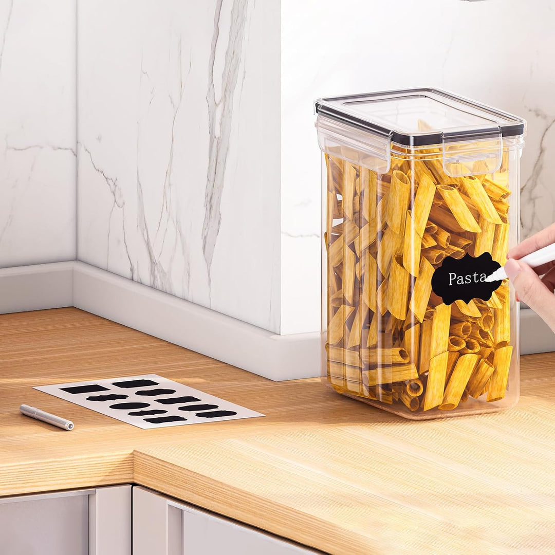 Food storage Vorratsdosen 24er Set – luftdichte Aufbewahrungsbox mit Deckel, Küchen Organizer für Me