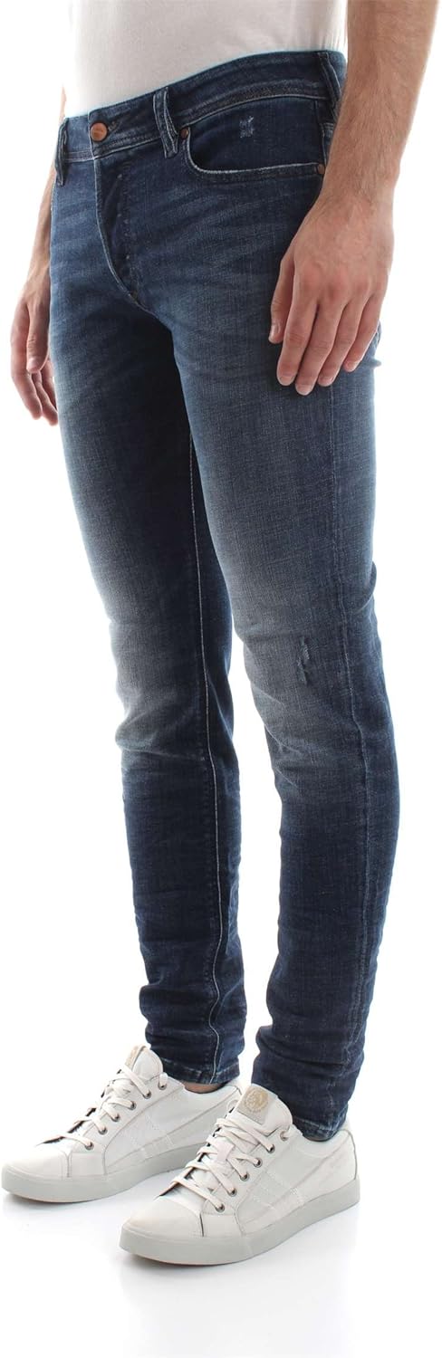 Diesel Herren Skinny Jeans 28W / 32L Blau 084ri, 28W / 32L Blau 084ri