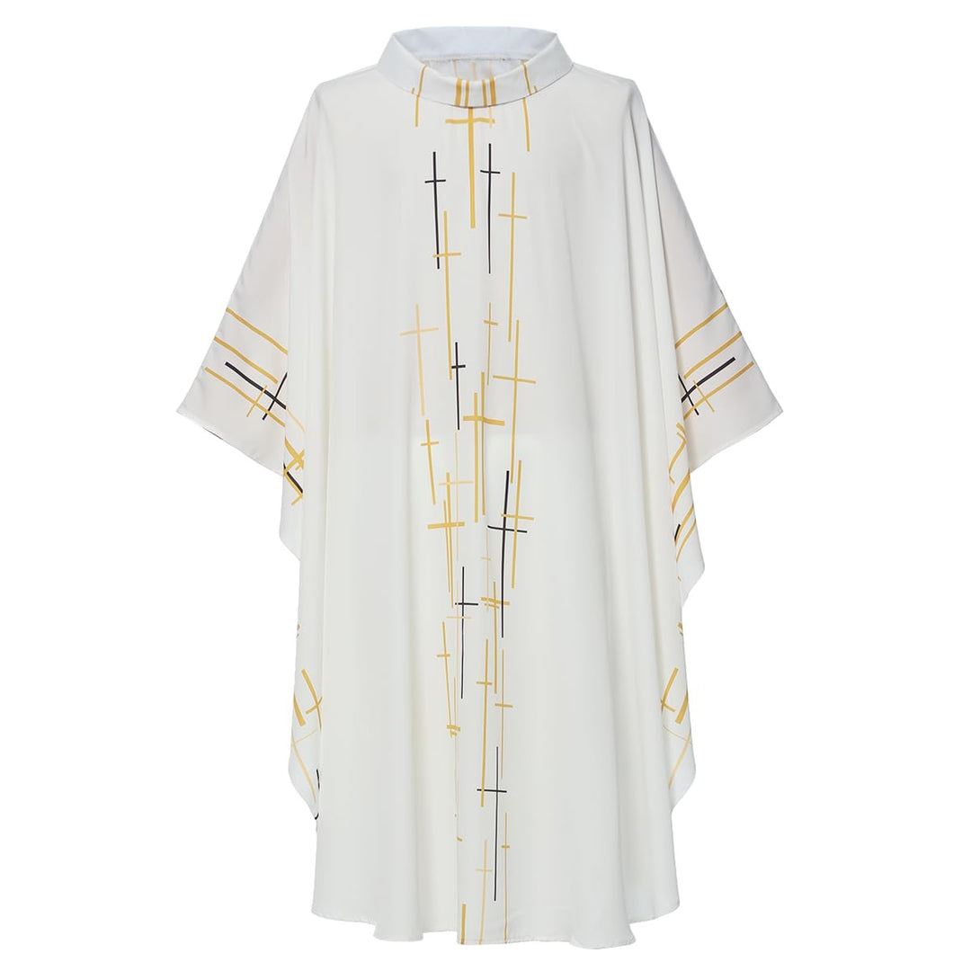 COSDREAMER Herren Damen Priester Pastor Celebrant Chasuble katholische Kirche Vater Masse Vestments
