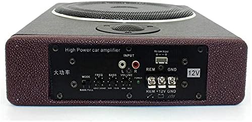 8'' 600W Autoradio Bass Box Aktiv Subwoofer Kompakt Lautsprecher Auto Untersitz Active Stereo Verstä