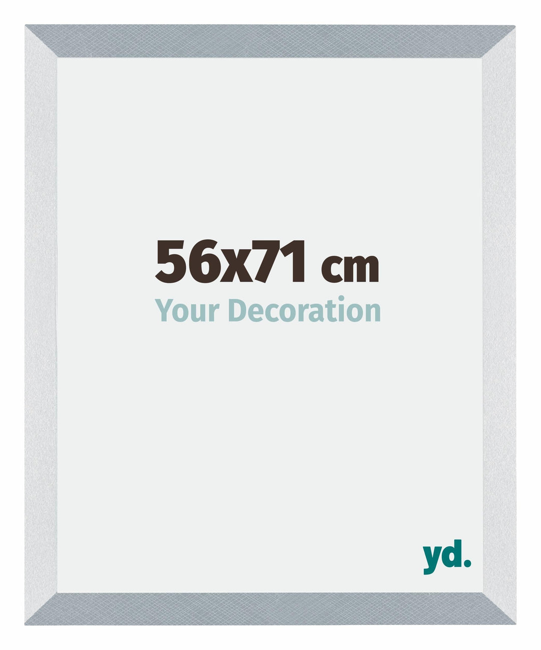 yd. Your Decoration - Bilderrahmen 56x71 cm - Bilderrahmen aus MDF mit Acrylglas - Antireflex - Ausg