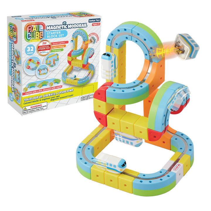 Magnetische Einschienenbahn Starter Set