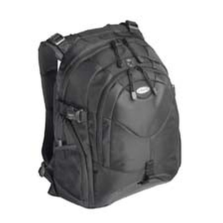 Targus TEB01 Campus Laptop-Rucksack 15-16" - Schwarz, schwarz