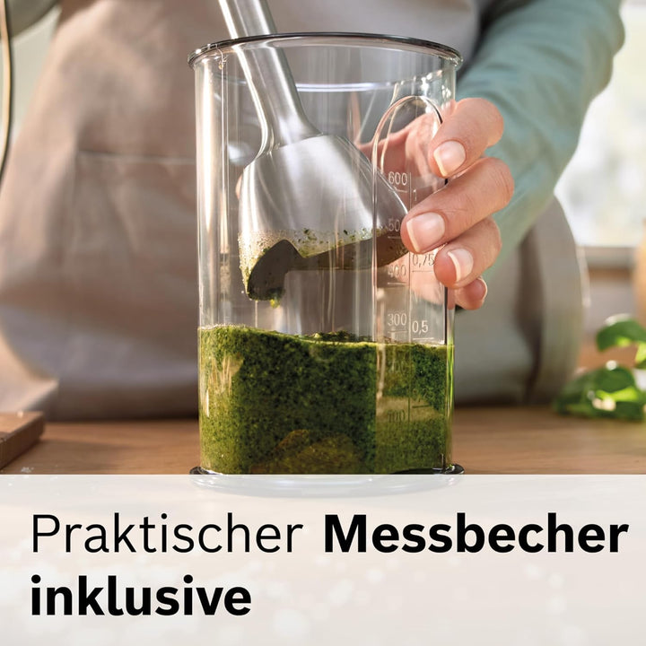 Bosch Stabmixer ErgoMaster Serie 4 MSM4B6V2, NEU, einhändig bedienbar, Vakuum-Pumpe, -Beutel, Glas-V