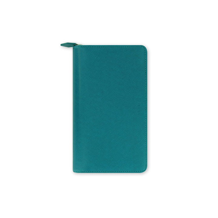 Filofax 22536 Organizer Compact Saffiano Zip, aquamarine Single, Single