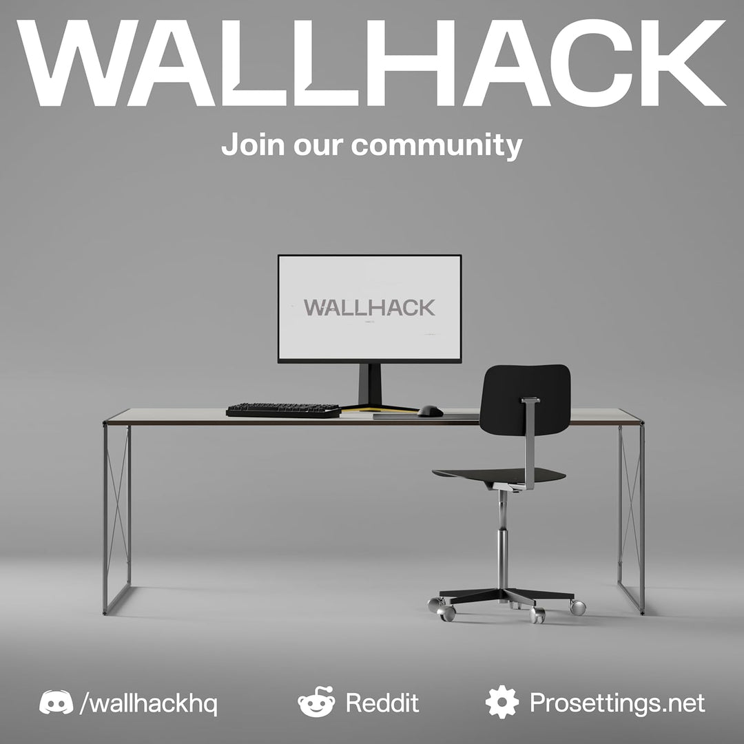Wallhack PTFE Maus Dot-Skates Still | Universale Premium Skates für Gaming Mäuse | Ultra-Glattes Gle