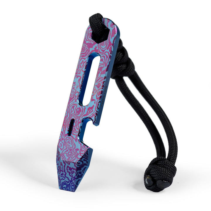 KEEPO LINK Titan Pry Bar mit Flaschenöffner, Schraubenschlüssel &amp; Lineal | 4-in-1 EDC Multitool, Sch