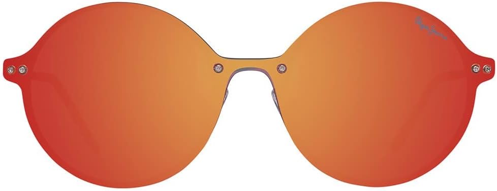 Pepe Jeans PJ5135C1140 Sonnenbrille PJ5135 C1 Jessy Rund Sonnenbrille 140, Schwarz
