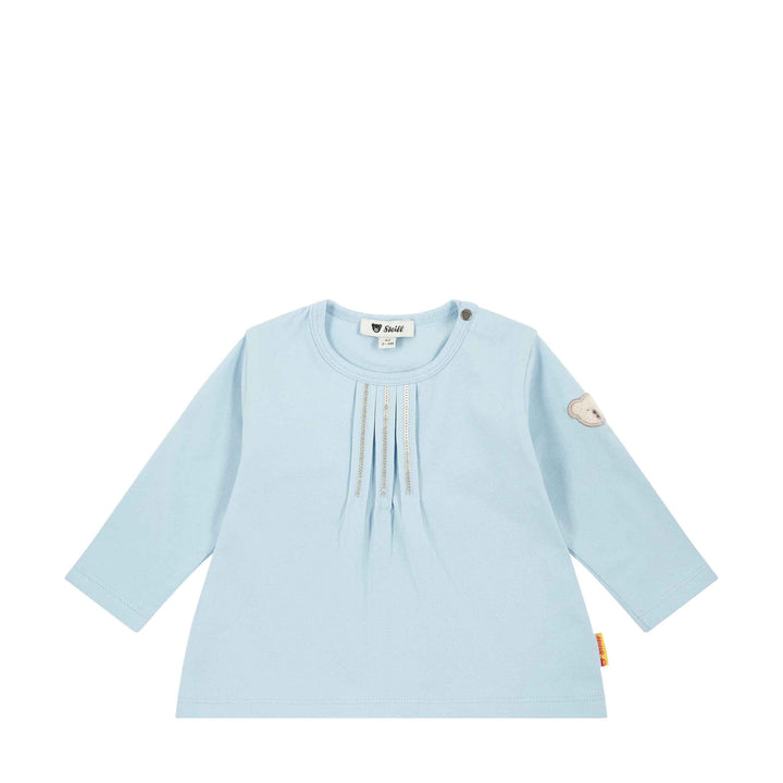 Steiff Mädchen Sweatshirt 56 Cashmere Blue, 56 Cashmere Blue