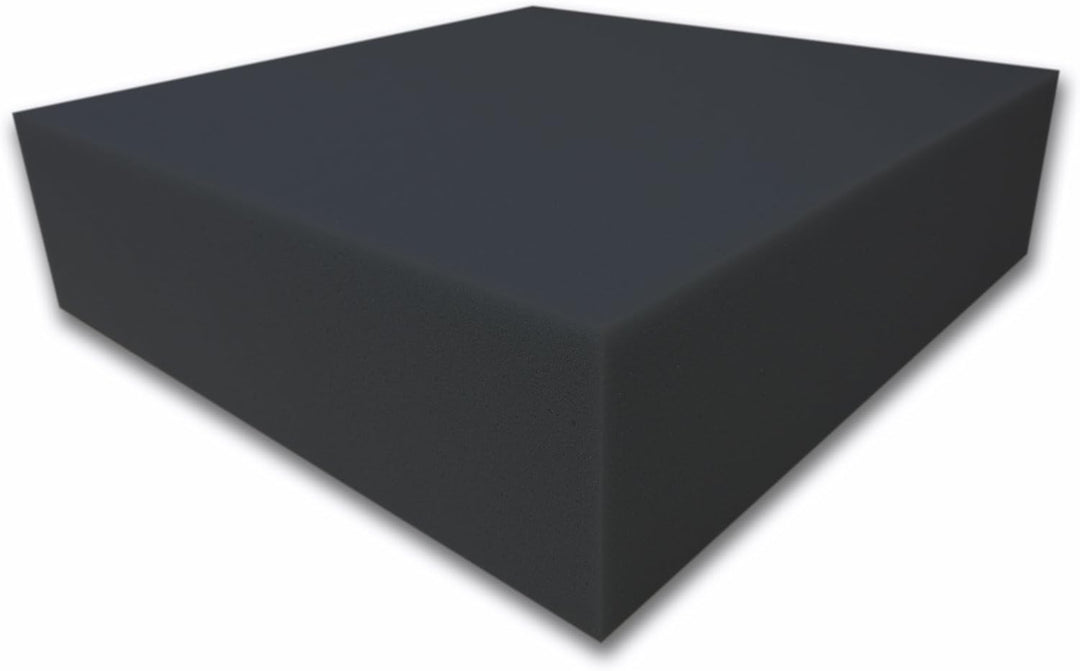 Dibapur ® Black FSE • Flamm hemmend SELBSTKLEBEND Raum Akustik Schaumstoff Dämmung Schallschutz (50x