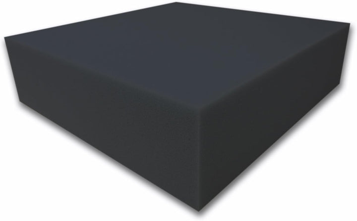 Dibapur ® Black FSE • Flamm hemmend SELBSTKLEBEND Raum Akustik Schaumstoff Dämmung Schallschutz (50x