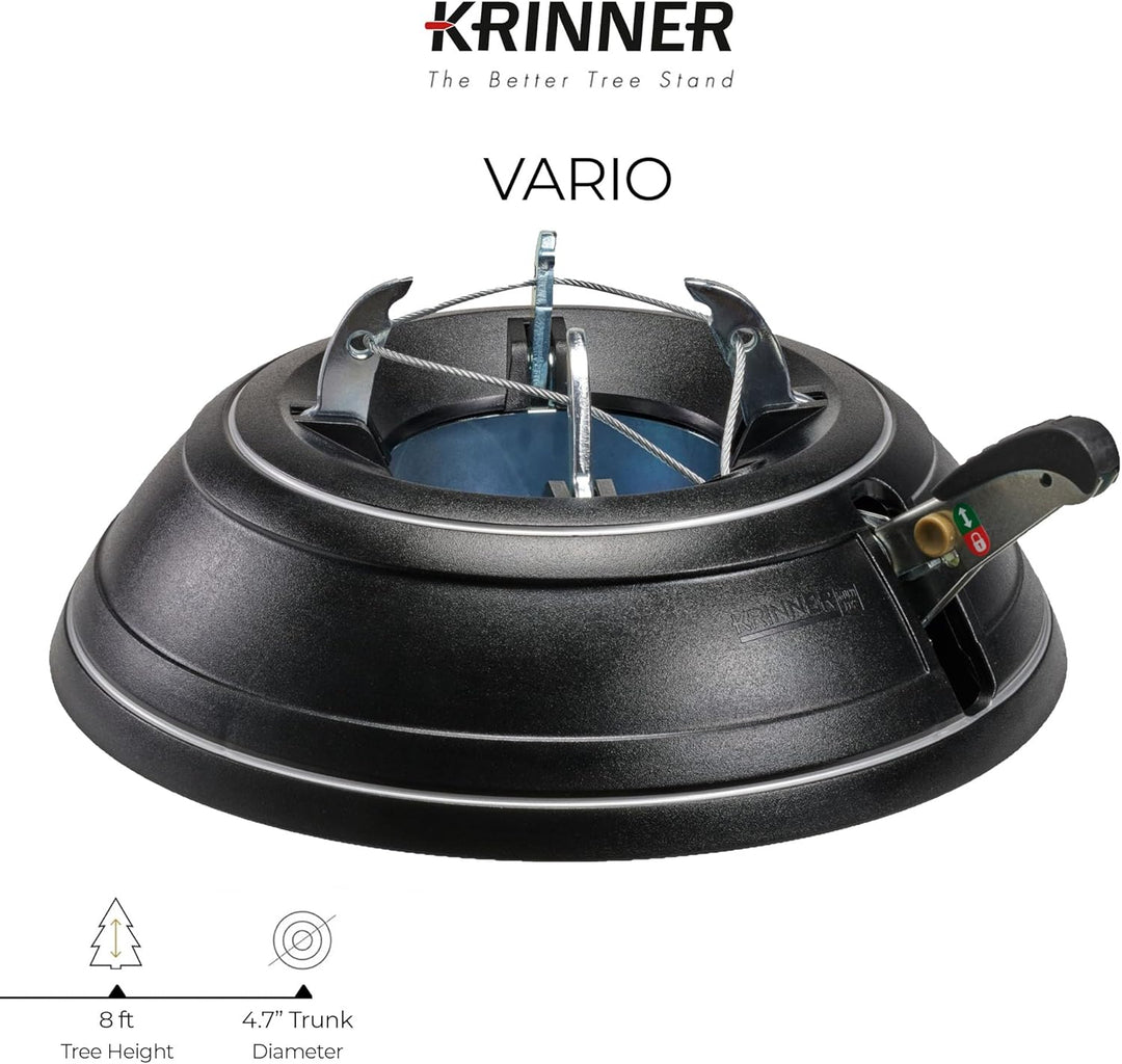 Krinner 401736 ORIGINAL Christbaumständer Vario Classic In-& Outdoor, Schwarz Vario Classic In und,
