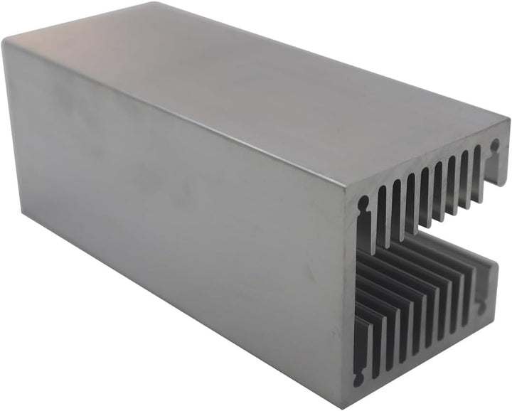 100 × 40 × 40mm U-Typ Aluminium-Kühlkörper - Lamellenkühler mit dichten Zähnen für CPU &amp; mehr