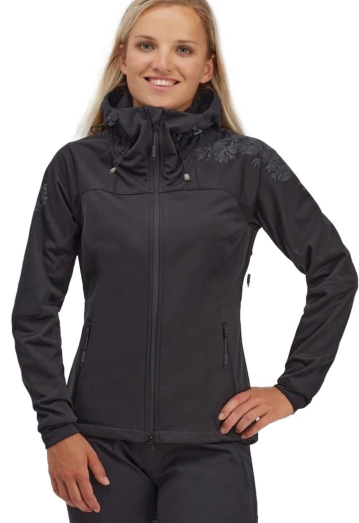SILVINI Lano Damen Softshelljacke mit Kapuze Softshelljacke für Damen Softshelljacke Damen wasserdic