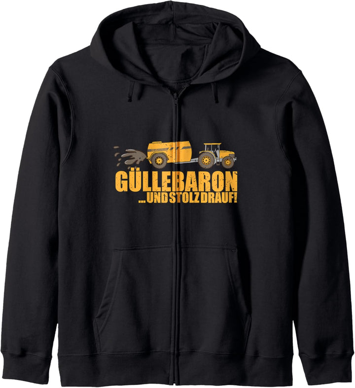 Güllefahrer Güllebaron & Stolz drauf Dorfkinder Bauernhof Kapuzenjacke