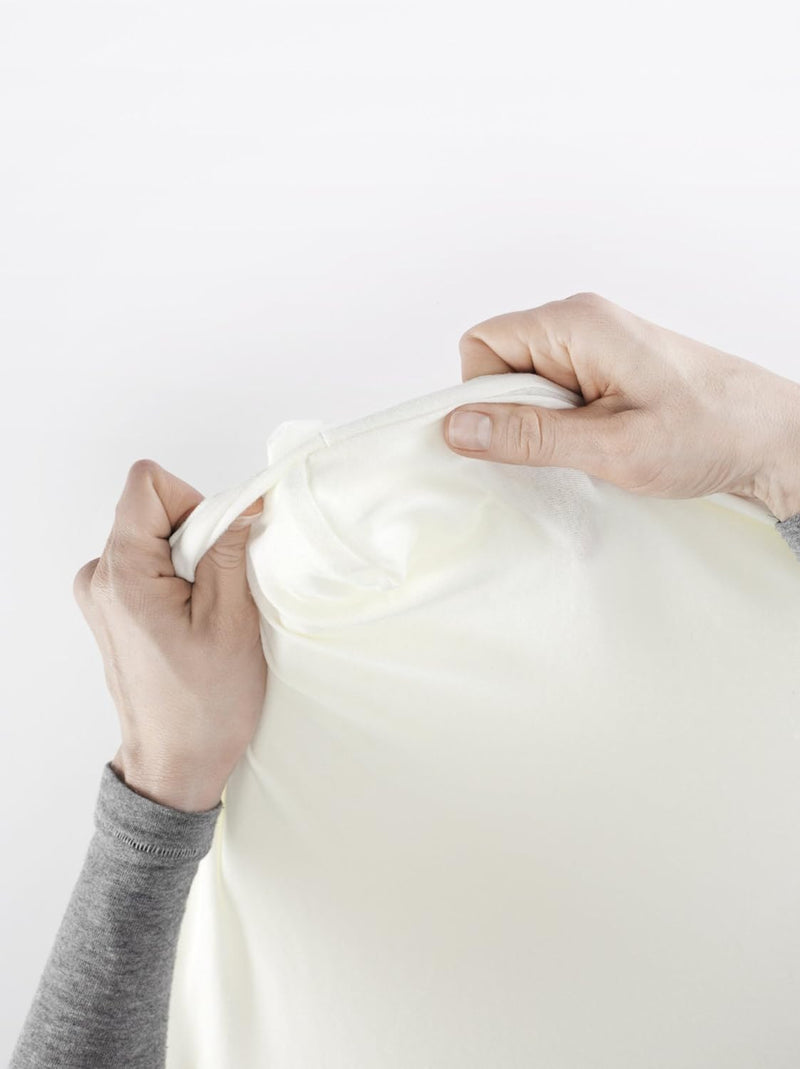 BabyBjörn Spannbetttuch für Reisebett Weiss, Bio, Spannbetttuch für Reisebett