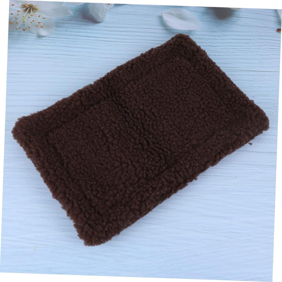 BESPORTBLE Wärmekissen Hamster Unterlage 30x20cm Langlebige Schlafmatte Aus Grauem Material Für Klei