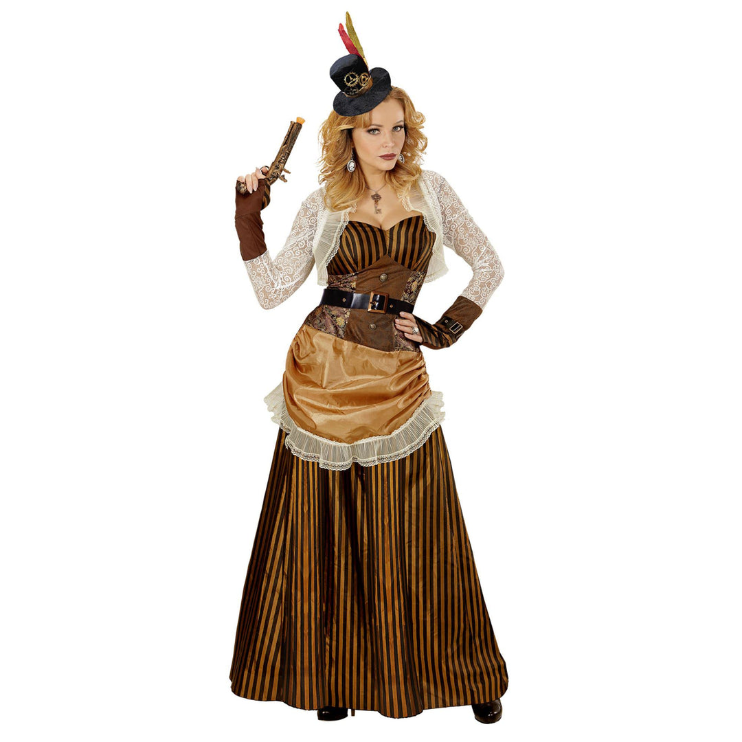 WIDMANN 07741 COSTUME STEAMPUNK DONNA S GONNA LUNGA #0774, S