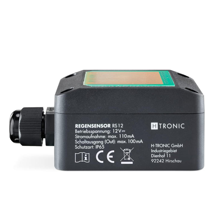 Regensensor RS 12 (Regenmelder, Markisensteuerung, Dachflächenfenstersteuerung)