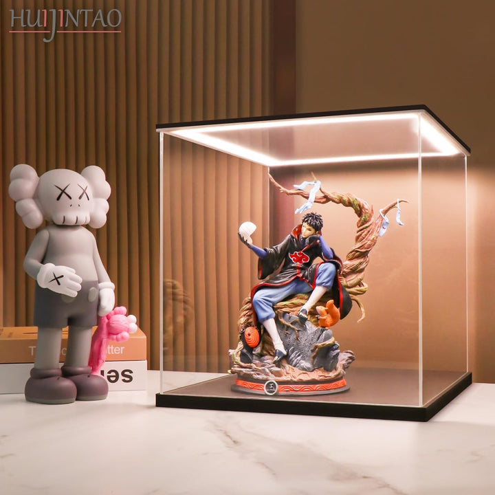 Acryl Vitrine / Schaukasten / Display Case für Figuren, Modellautos | mit LED Beleuchtung, Selbstmon
