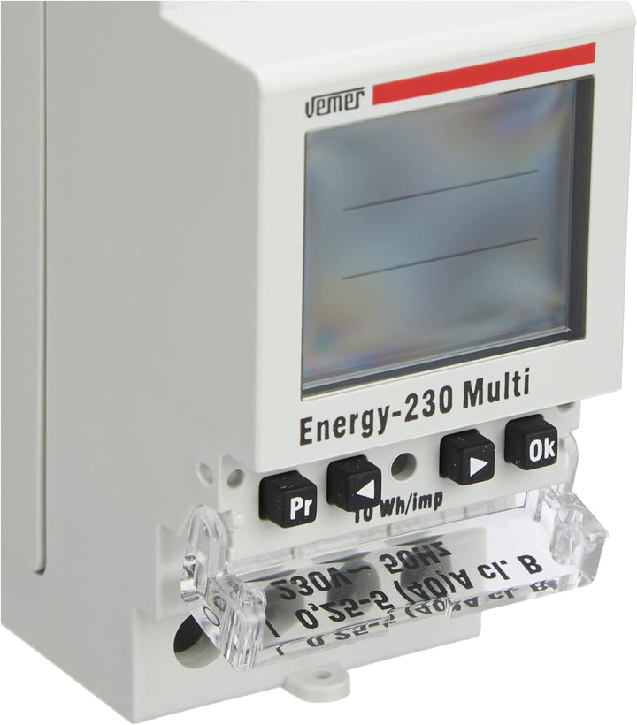 Vemer VE429700 Zähler von Energie energy-230 Multi mit Verbuchung für Zeiten MULTITARIFFA für System