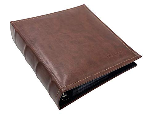 Schulz Leather Vintage Coin Sewn Album Scrapbook Multi Functional 300pcs of 2 Euro for Albums Collec