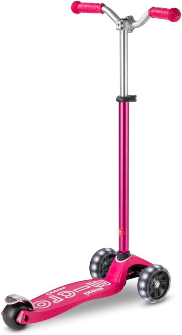 Maxi micro™ Deluxe Pro LED | Das ORIGINAL | Kinder Roller ab 5 Jahren | Premium Kinderroller von 5-7