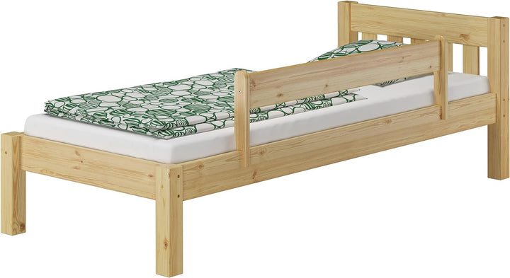 Erst-Holz Kindersicherung zum Aufstecken auf den Bettrahmen Massive Kiefer oder weiss V-60.Kisi-B25,