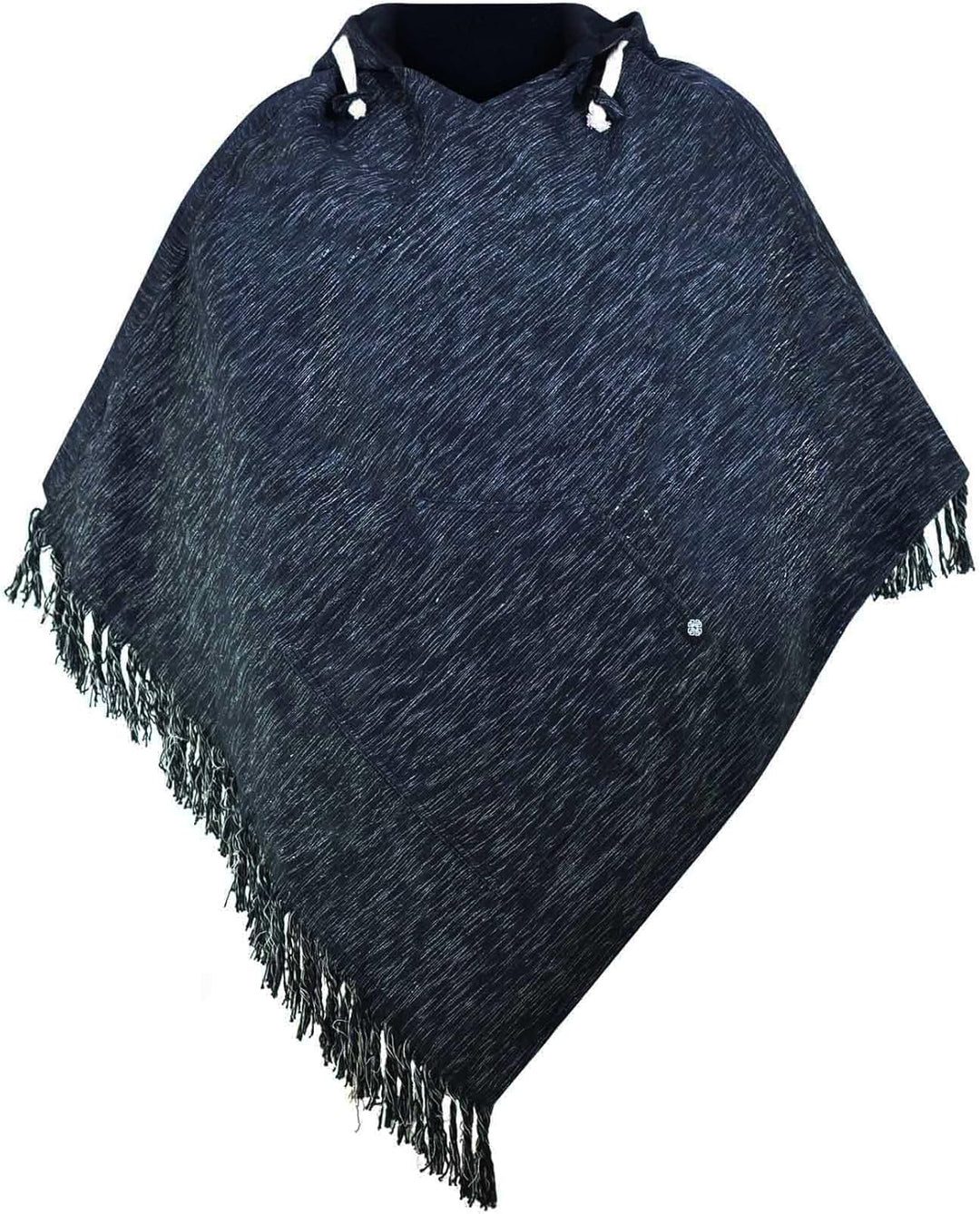 virblatt - Poncho Herren | Baumwolle | Herren Poncho Winter |zum Wenden| Mexiko Poncho Herren warm K