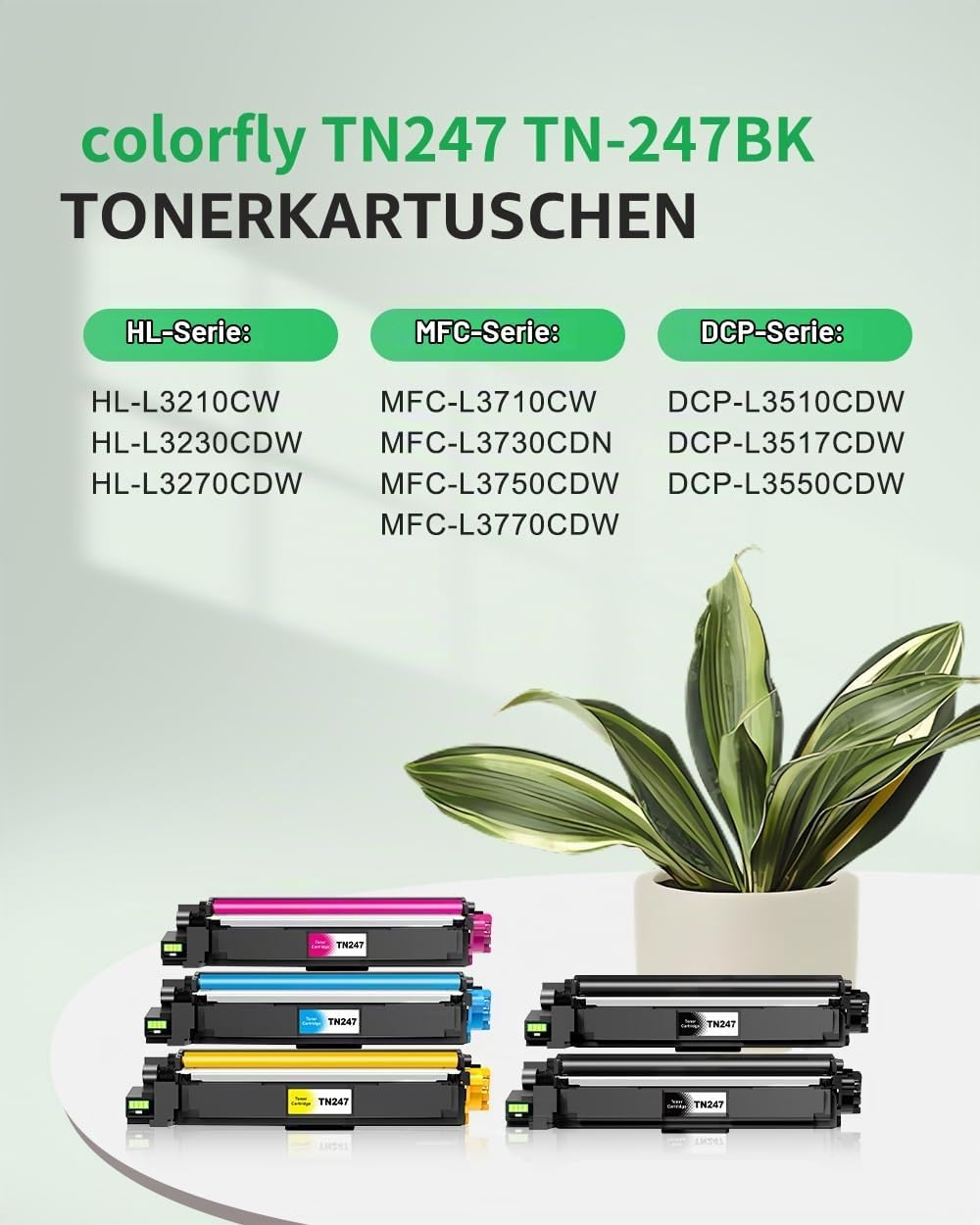 TN247 Kompatible für Toner Brother MFC L3750CDW Ersatz für Toner Brother TN-243CMYK TN243 Brother MF