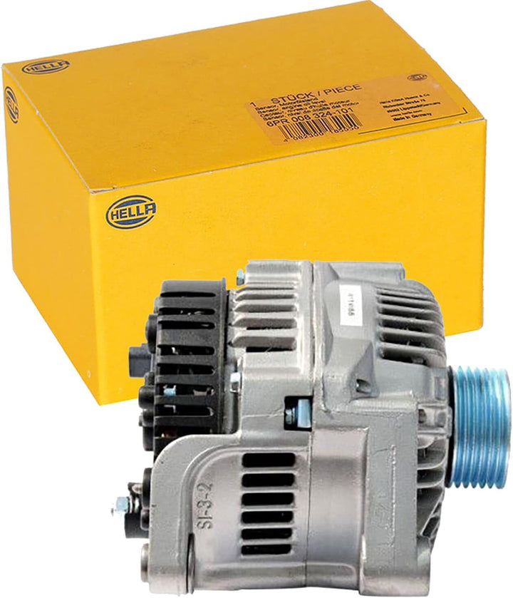 HELLA - Generator/Lichtmaschine - 14V - 75A - für u.a. Renault Scénic I Mpv (JA0/1_, FA0_) - 8EL 011
