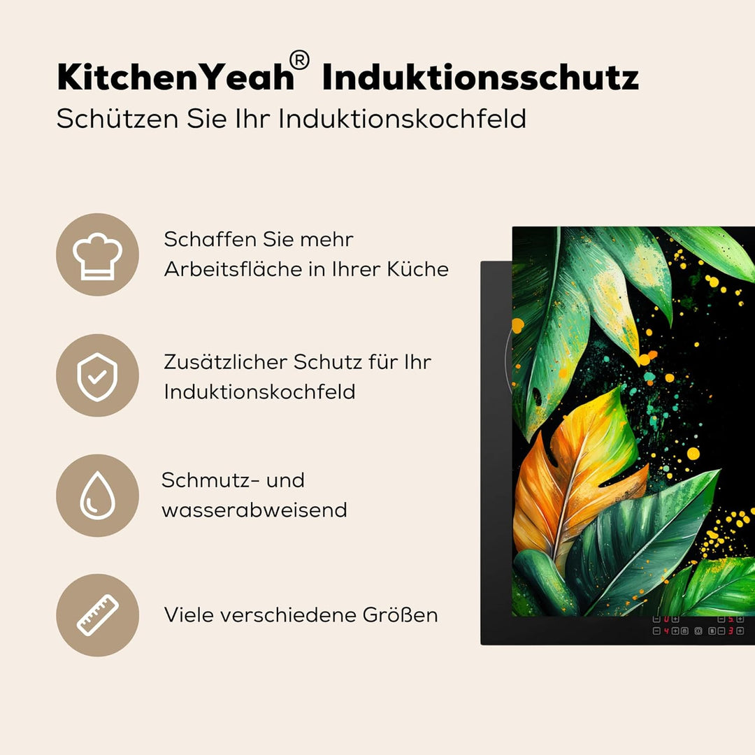 Herdabdeckplatte 90x52 cm Einteilig Abdeckplatten Cerankochfeld Abdeckung Ceranfeld Herdplattenabdec