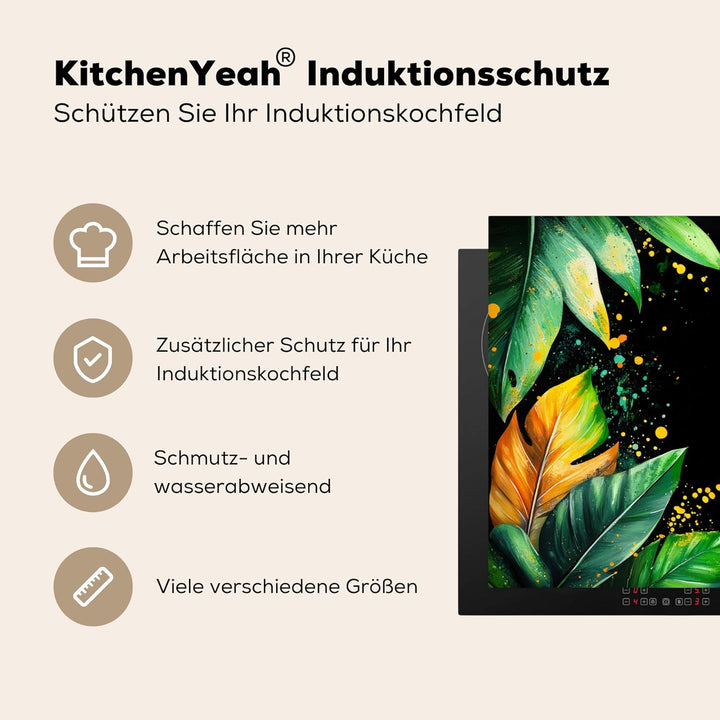 Herdabdeckplatte 90x52 cm Einteilig Abdeckplatten Cerankochfeld Abdeckung Ceranfeld Herdplattenabdec