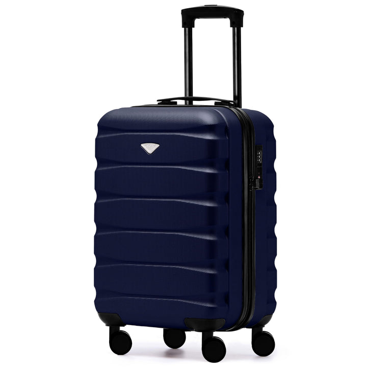 Flight Knight Leichte 4-Rad-abs-hartschalenkoffer Handgepack, Zugelassen Fur Uber 35 Fluggesellschaf