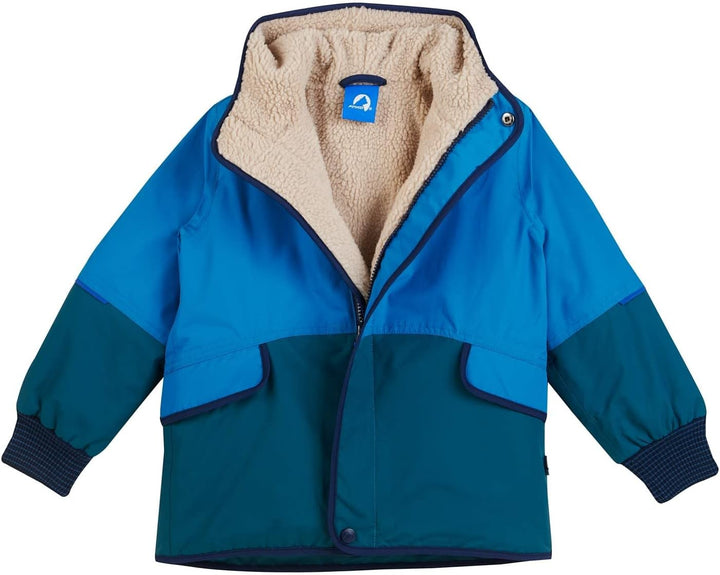 Finkid Kinder Moska Mukka Jacke Isolationsjacke 80-90 Seaport - Navy, 80-90 Seaport - Navy