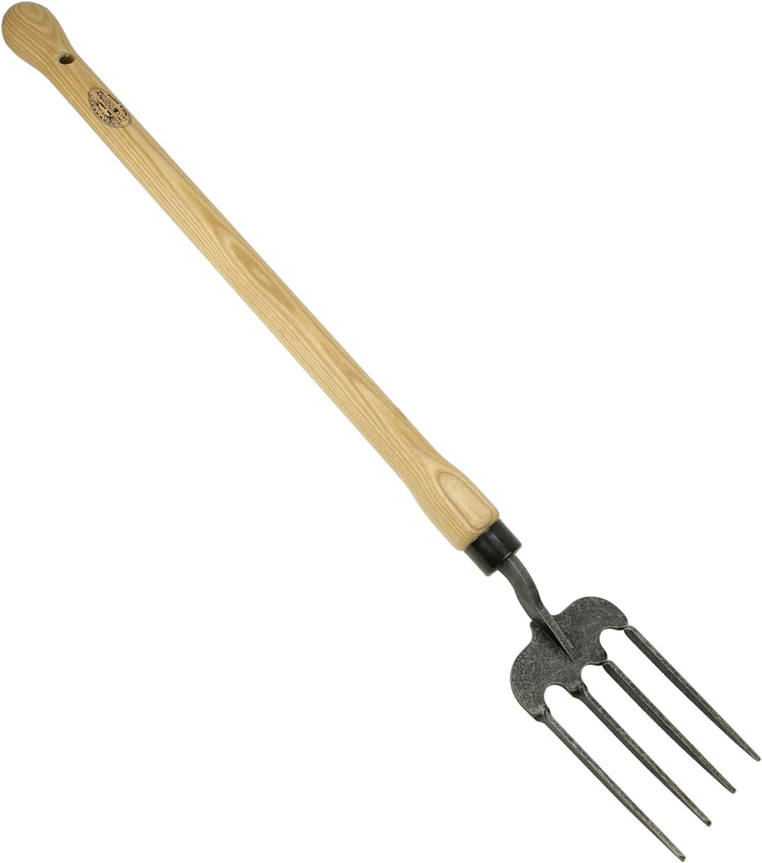 DeWit Blumengabel 'Welldone' 64 cm mit Knopfstiel I Profi Grabegabel aus Borstahl mit FSC®-zertifizi